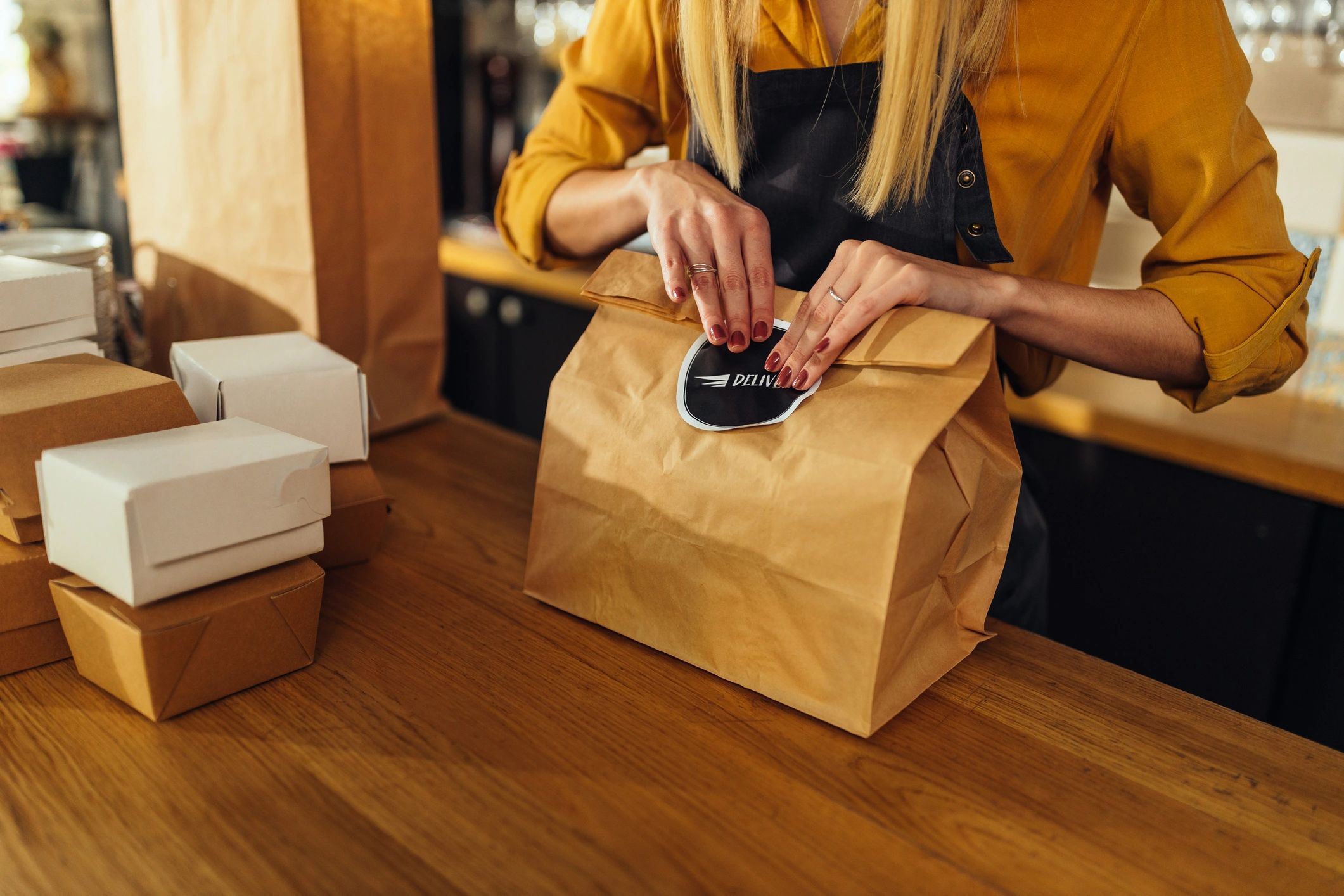 handcrafted snacks packaging modern