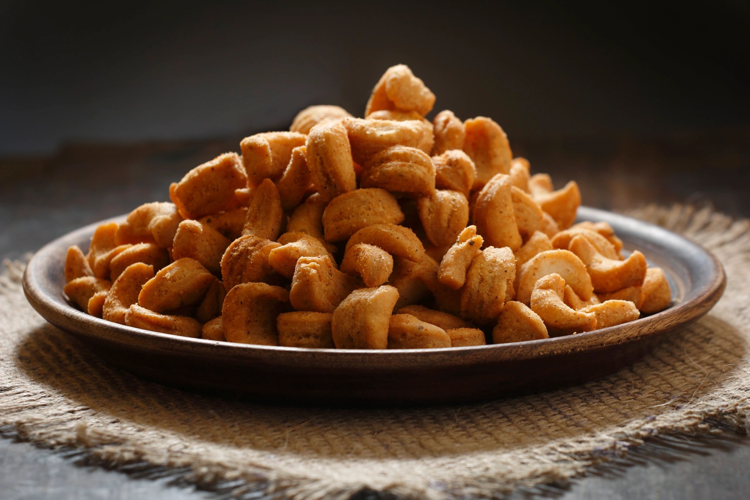 cashew snack artisan food photography